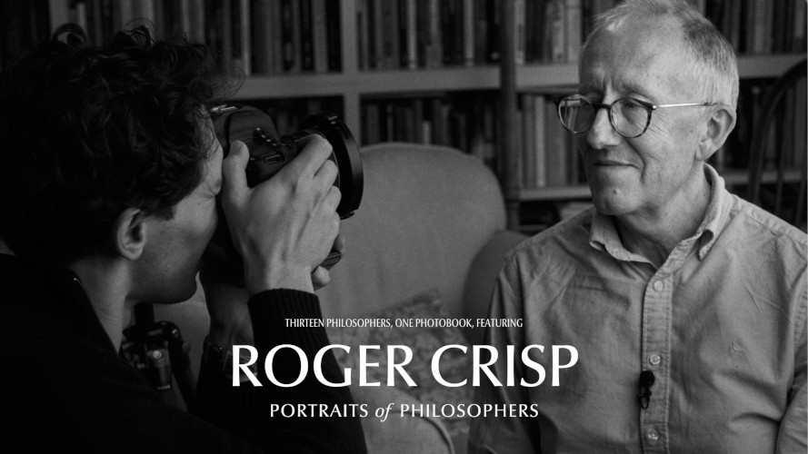 portraits of philosophers roger crisp bw image